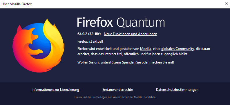 firefox 64.0.2