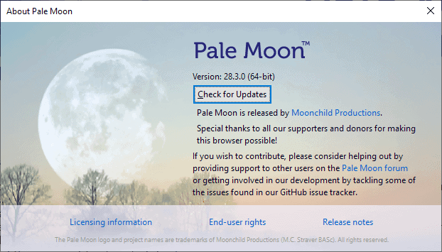 pale moon 28.3.0