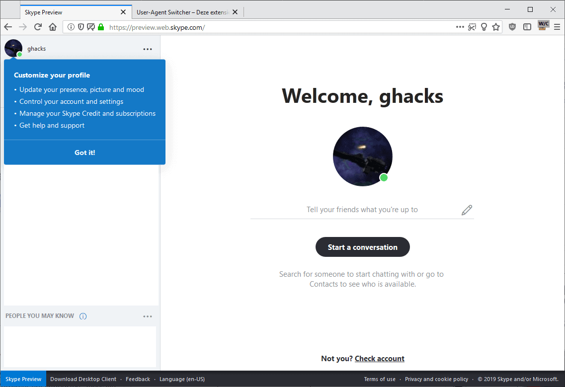 skype for web chrome skype for web chrome