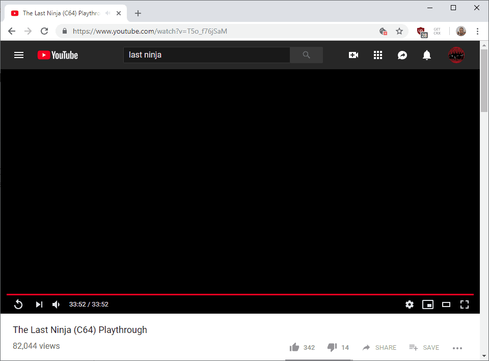 youtube no videos endscreen