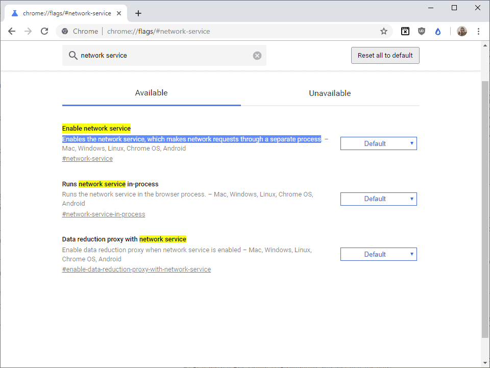Fix Chrome 72 extensions not working correctly (e.g. adblockers)