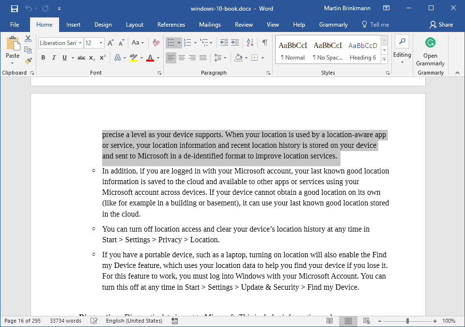 Use F8 In Microsoft Word To Select Text Quickly