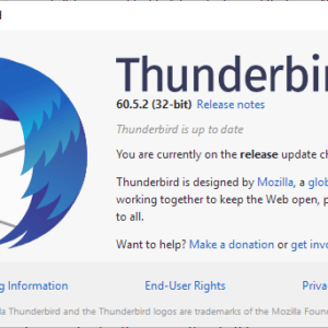 thunderbird 60.5.2