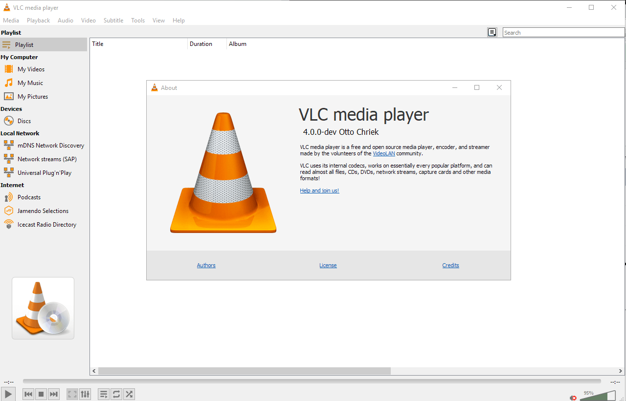 vlc media player 4.0