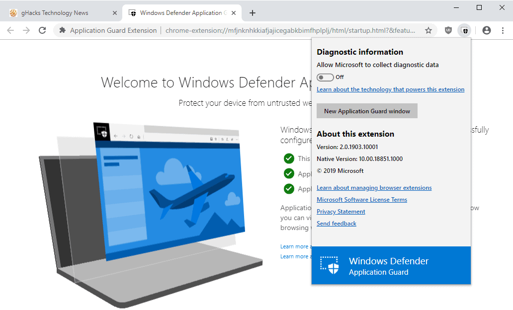 Chrání Windows Defender Firefox?