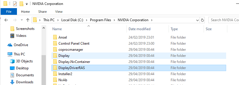nvdisplay.container.exe causing high CPU load