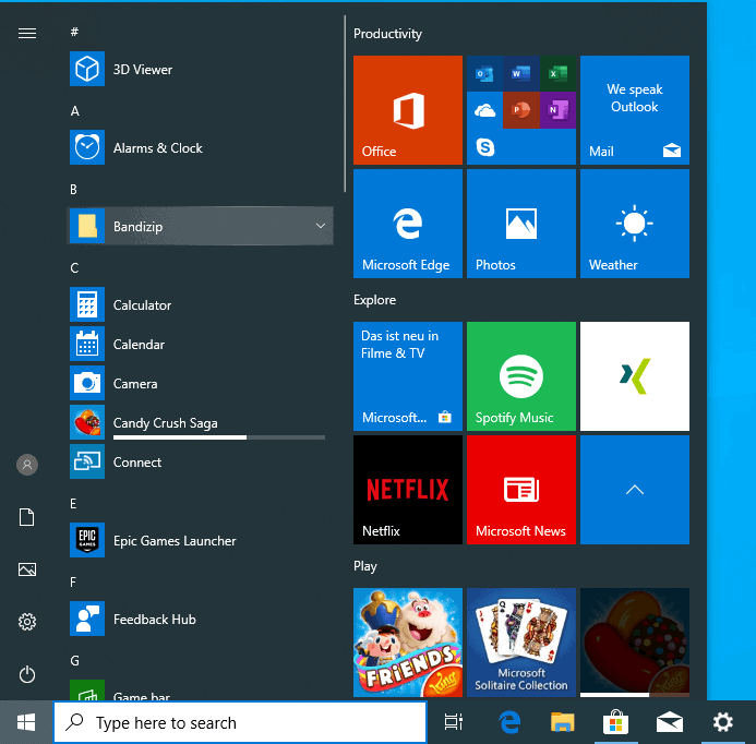 windows 10 default apps games pro