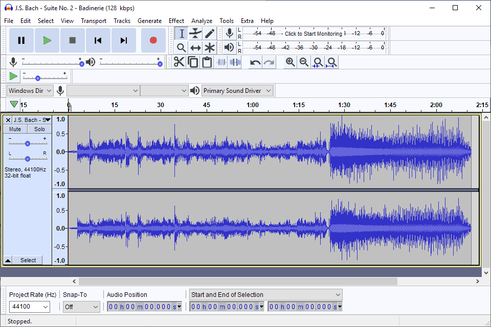 audacity 2.3.2 release