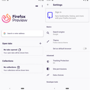 firefox preview android
