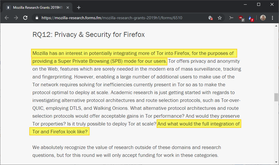 Firefox might get a Super Private Browsing mode in the future