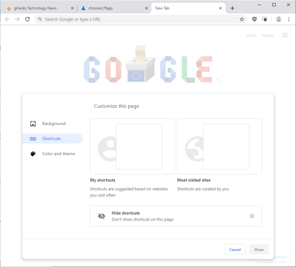 [Image: google-chrome-new-tab-page-customize-2019.png]