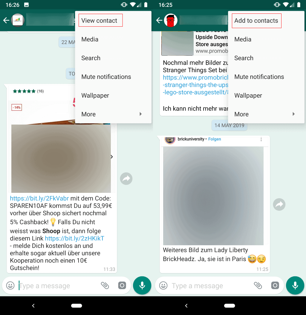 whatsapp broadcast receive fix