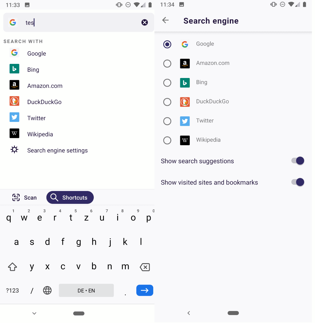 firefox preview search