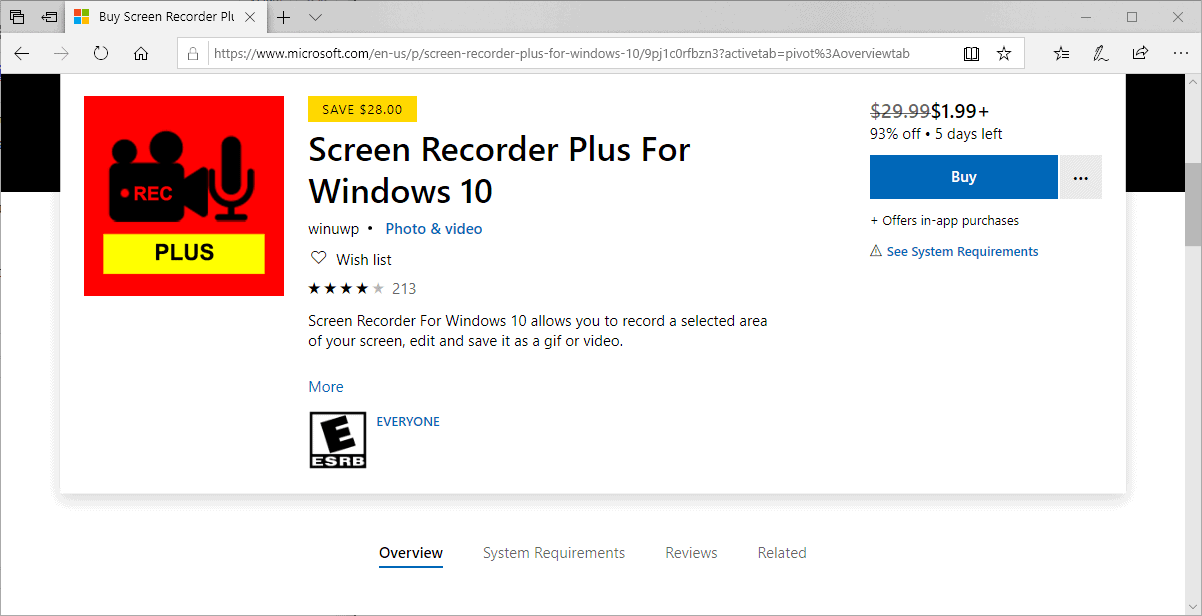 Fake (Commercial) versions of Open Source applications on the Microsoft Store
