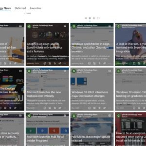 Newsflow is a free, customizable RSS reader app for Windows 10