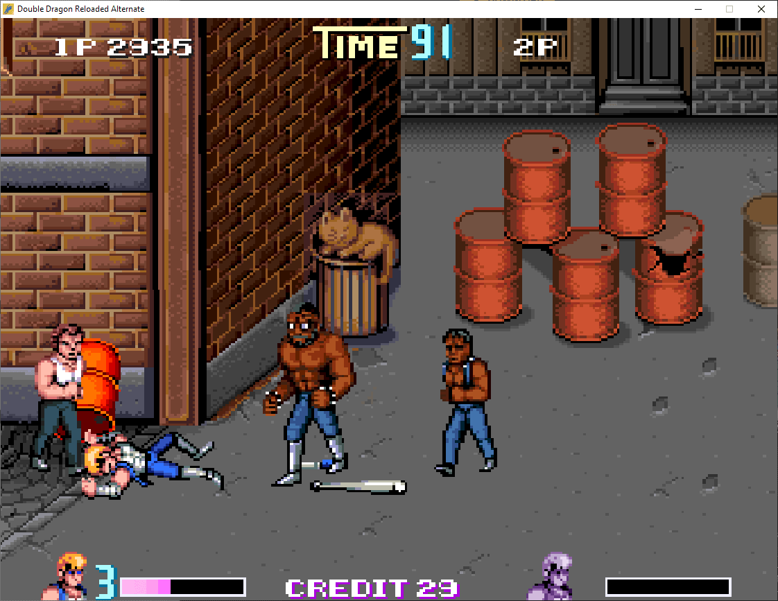 Play Arcade Double Dragon (US set 1) Online in your browser 