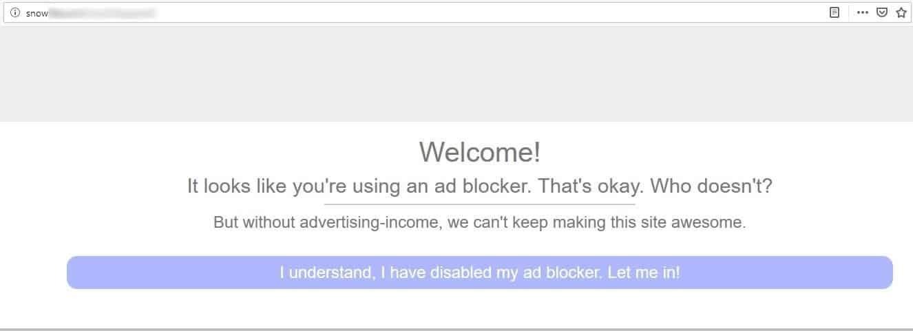 How to block Blockadblock manually in Ublock Origin