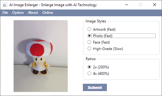 ai image enlarger