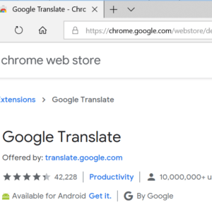 chrome extensions user count