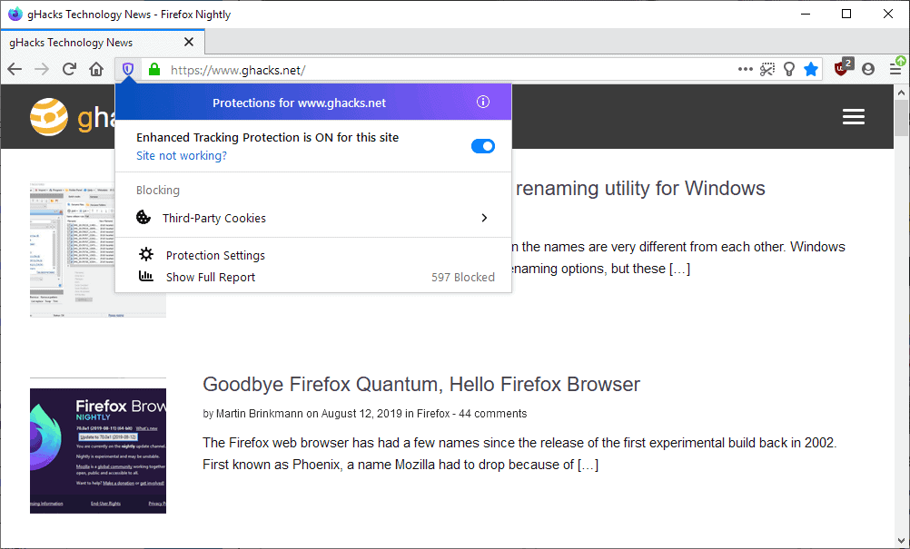 firefox no i-icon