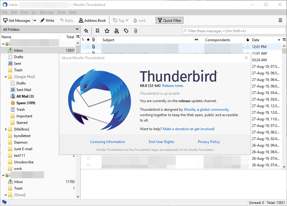 thunderbird 68.0