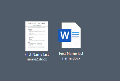 How to use the first page as the icon for Microsoft Office documents