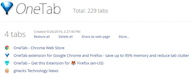 How To Import Tabs From Chrome To Firefox And Vice Versa Ghacks Tech News