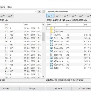 File Commander is an open source file manager for Windows, Linux and macOS
