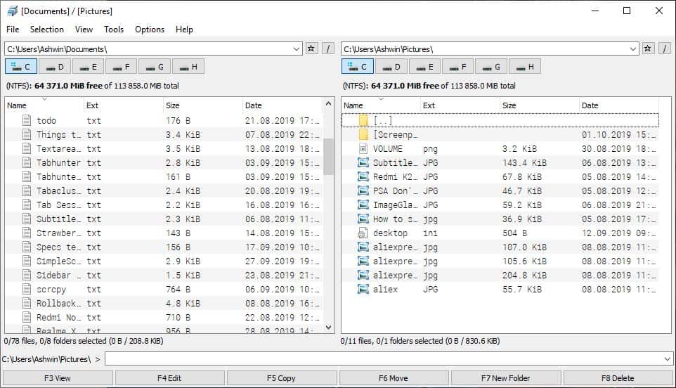 File Commander is an open source file manager for Windows, Linux and macOS