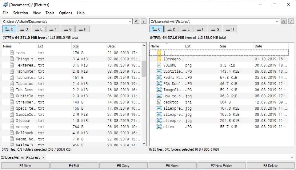 File Commander Is An Open Source File Manager For Windows