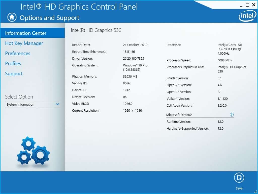 intel hd graphics 4000 driver for windows me