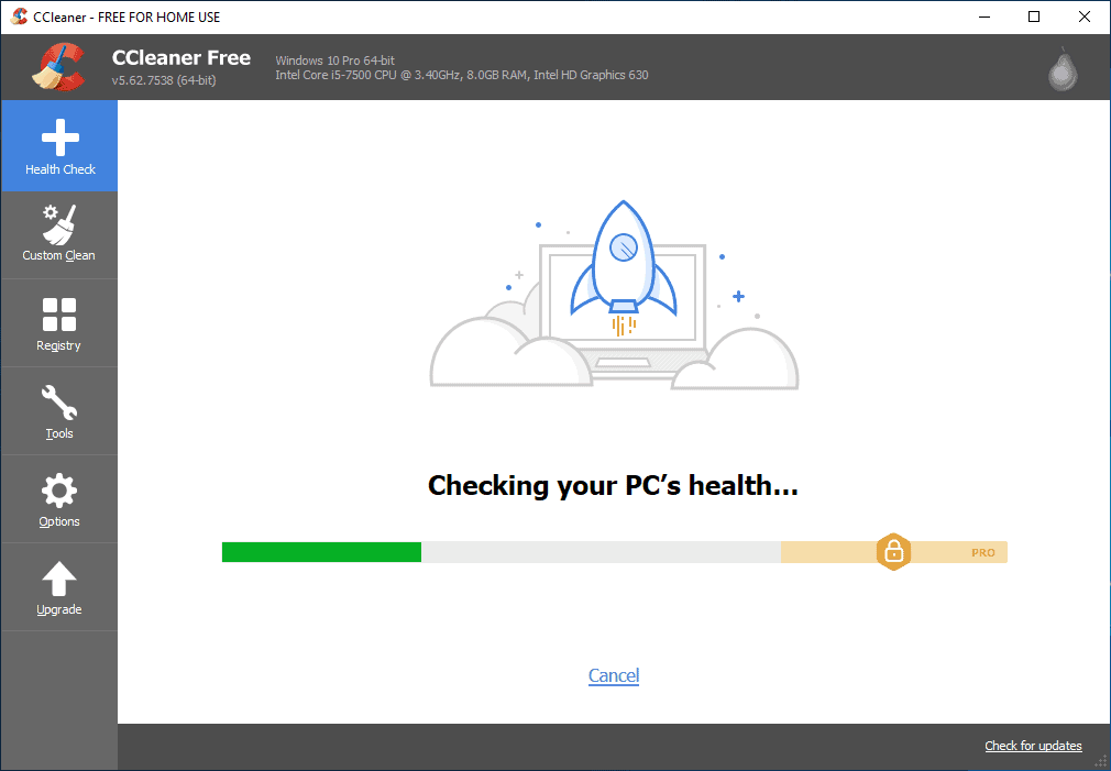 checking pc health