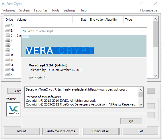 VeraCrypt 1.24 encryption software update released