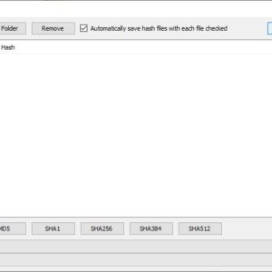 HashTools is a freeware file hashing tool for Windows