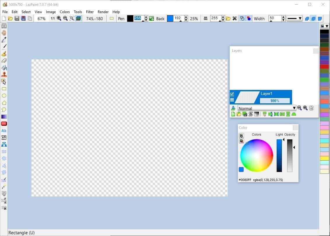 LazPaint is an open source raster graphics editor for Windows, macOS and Linux