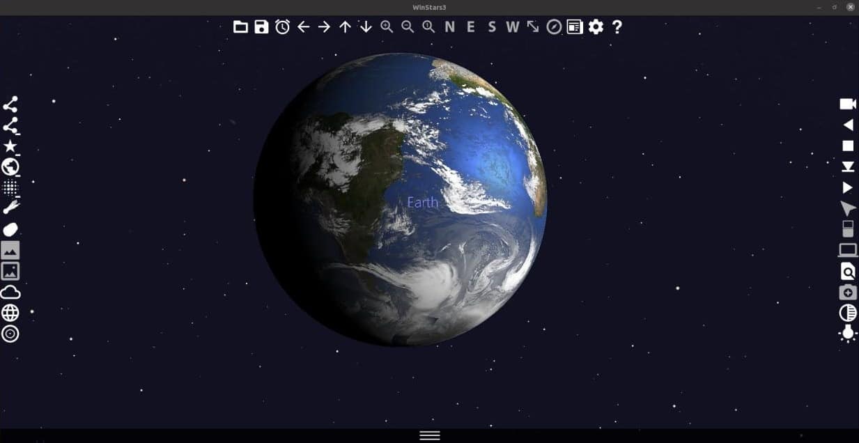 Winstars 3 is a planetarium application for Windows, Linux, macOS and Android