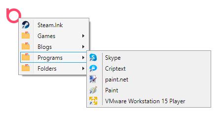 Access desktop shortcuts, URLs, Files and Folders quickly with Biniware Run