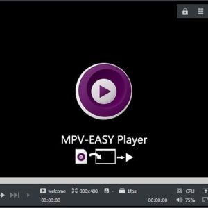 MPV-Easy Player main screen