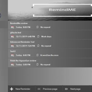 RemindMe is an open source offline desktop calendar application for Windows