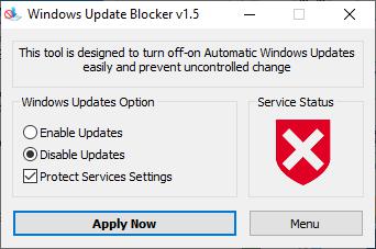 Windows Update Blocker is a portable freeware tool which can disable updates permanently