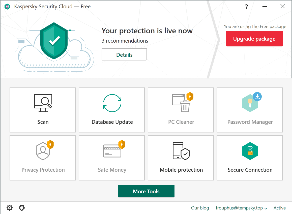 kaspersky security cloud free