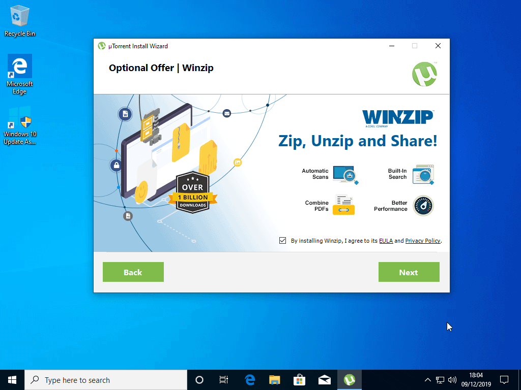 utorrent optional offer