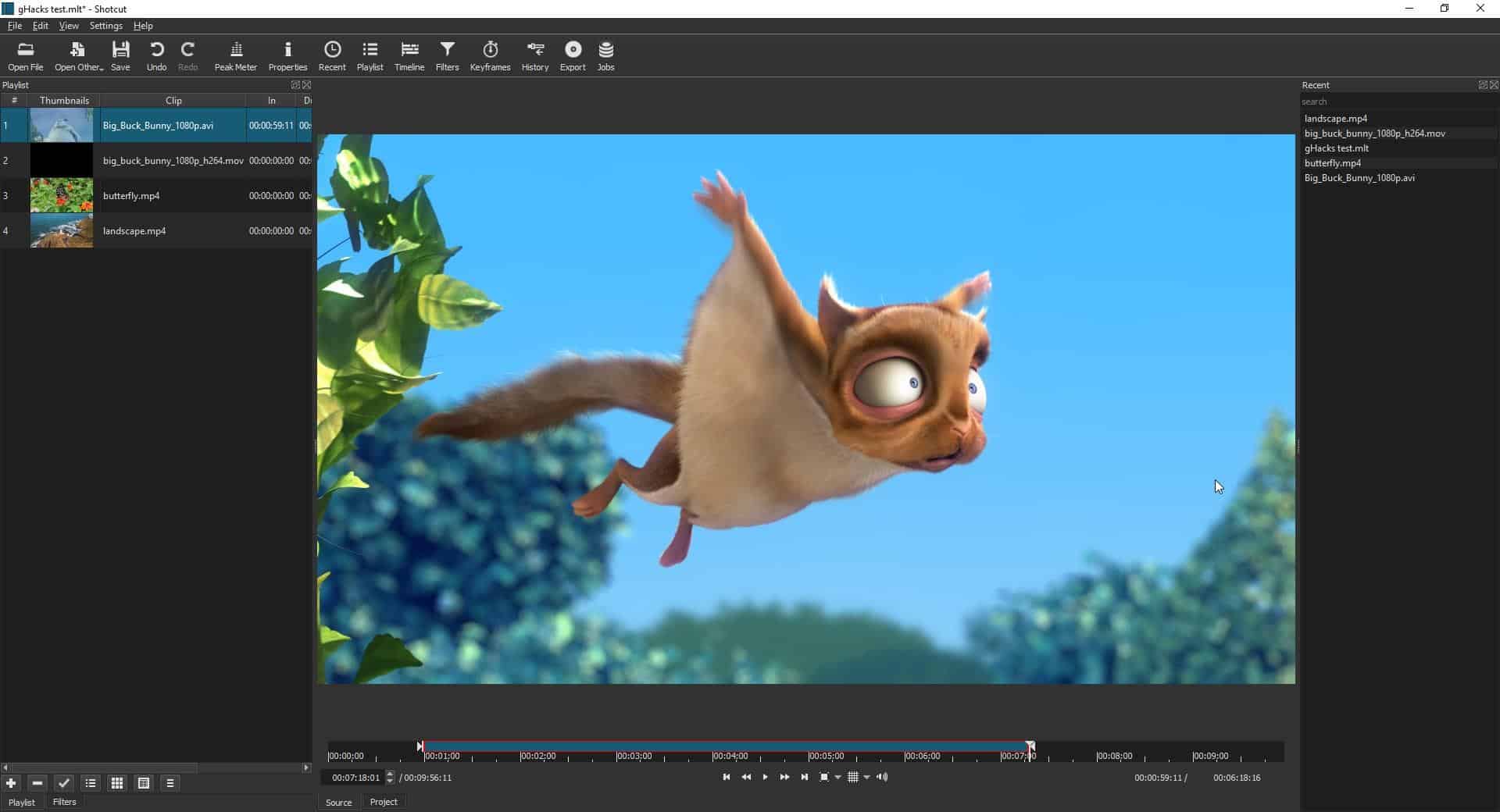 Shotcut is an open source video editor for Windows, Linux, and macOS -  gHacks Tech News