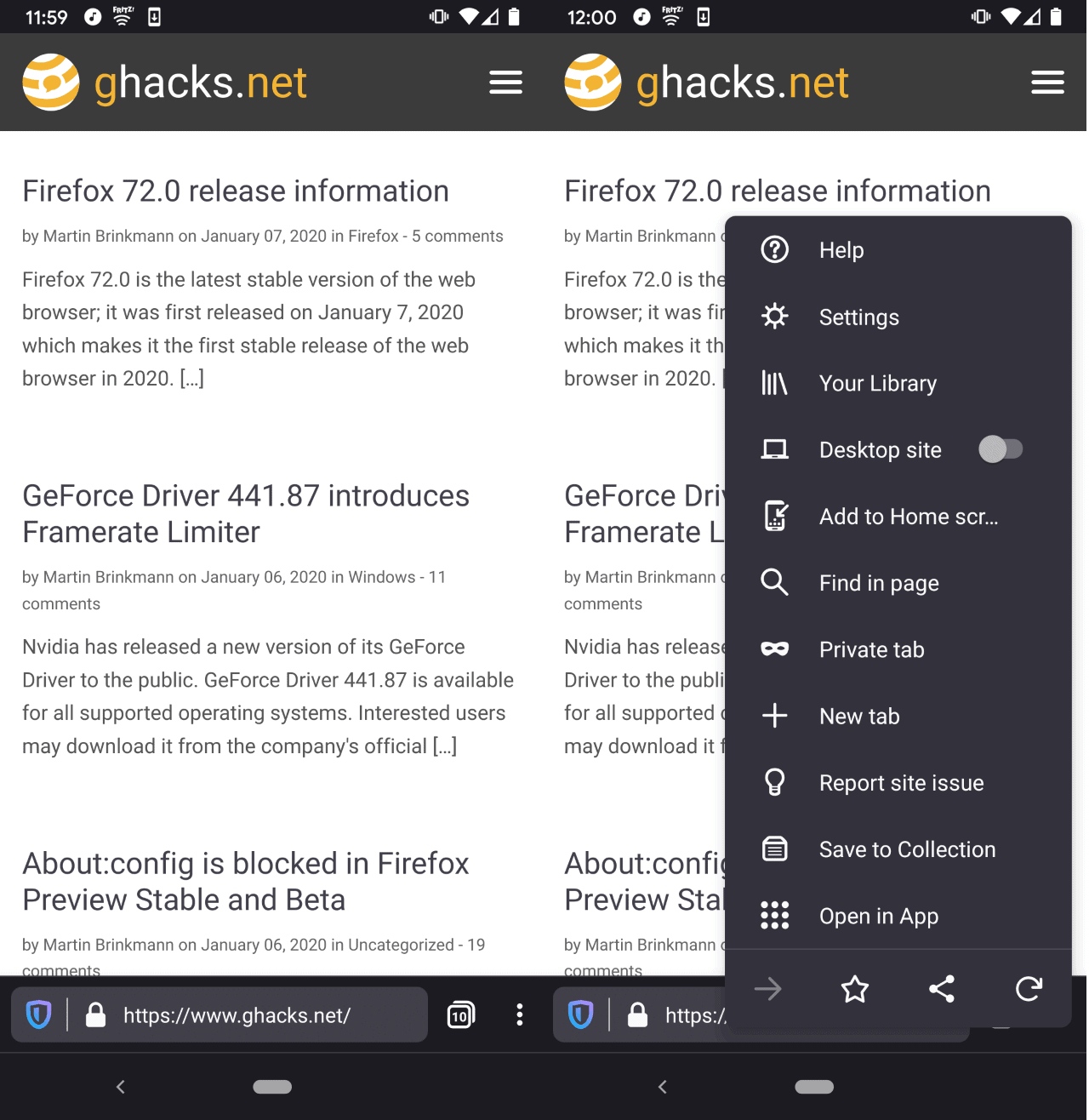 firefox preview android migration