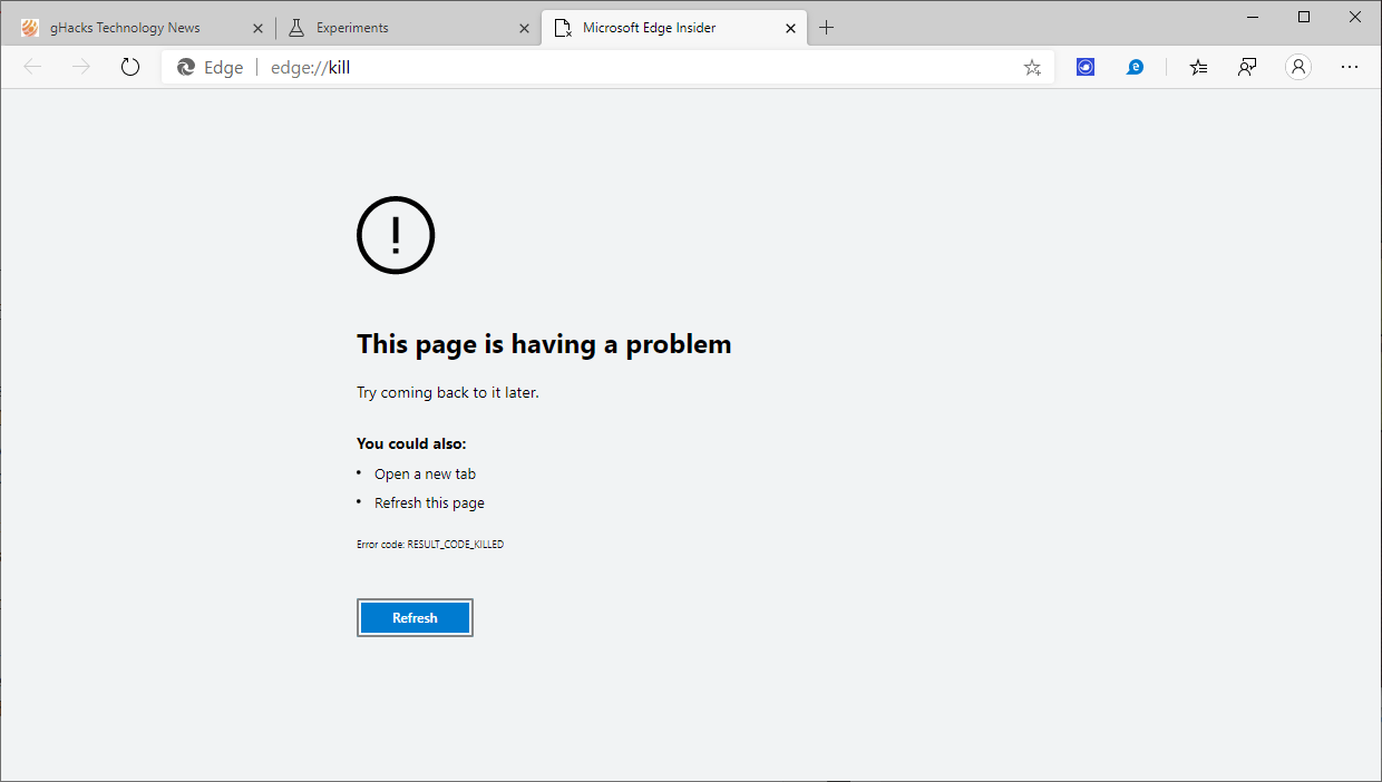 Google Chrome mostrará códigos de error en las páginas de bloqueo ...