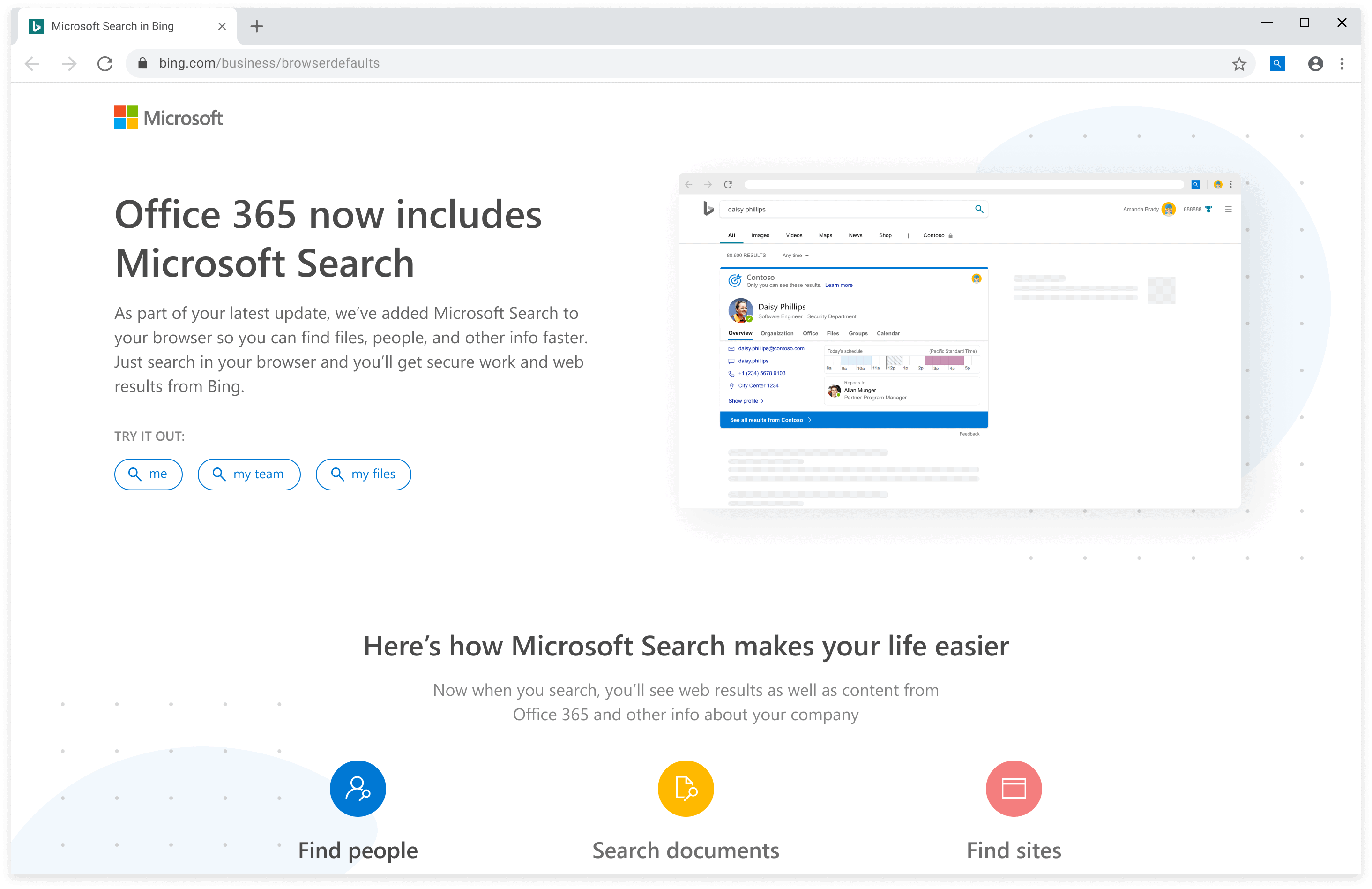 Microsoft will install a Bing Search extension in Chrome on some customer systems