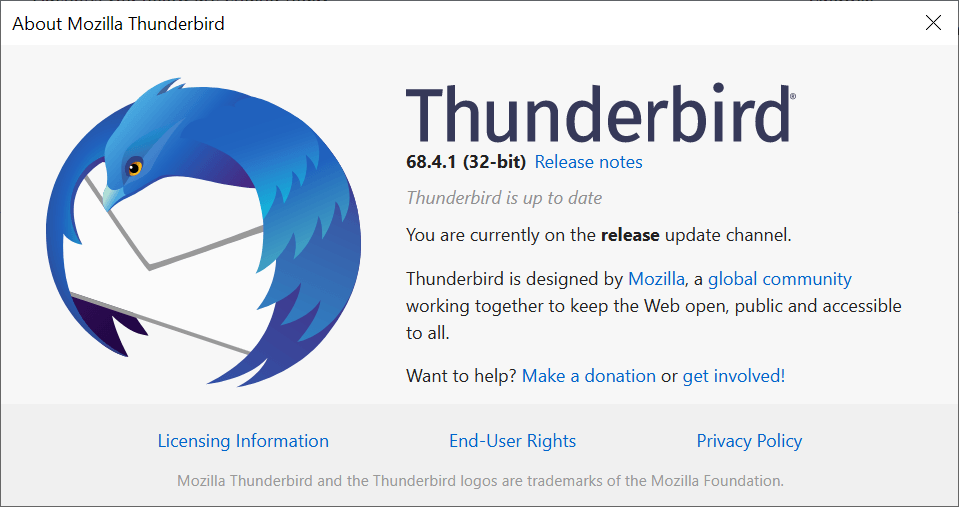 thunderbird 68.4.1
