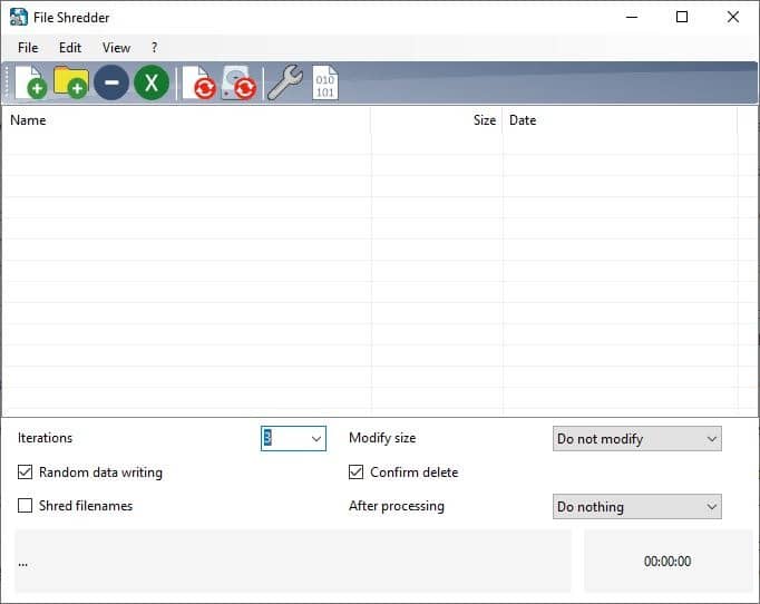 Alternate File Shredder is an open source file shredder for Windows
