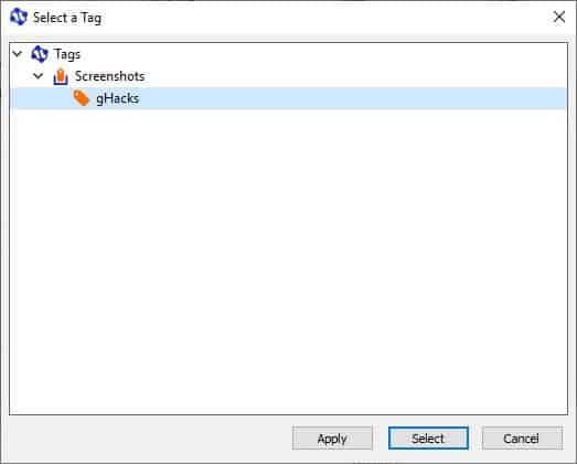 Tagging For Windows - Create a Tag 5
