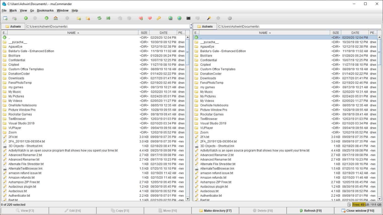 muCommander is a cross-platform, open source file manager